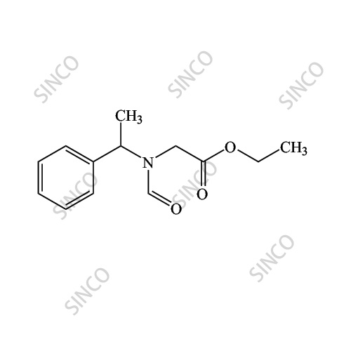 N-Formyl-N-(1-phenylethyl)glycine ethyl ester
