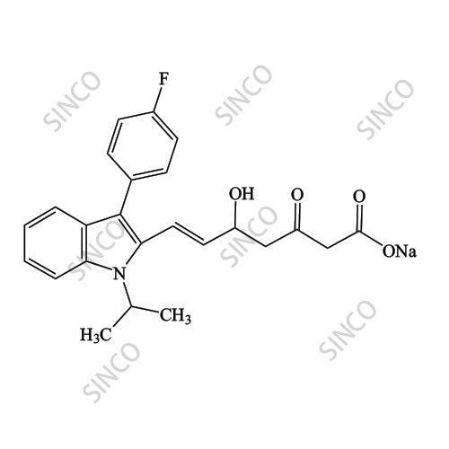 Fluvastatin Impurity 4 Sodium Salt