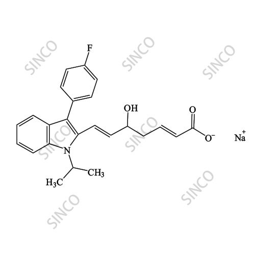 Fluvastatin Impurity 5 Sodium Salt