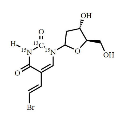 Brivudine-13C-15N2