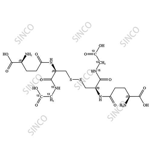 Glutathione EP Impurity C-13C4-15N2