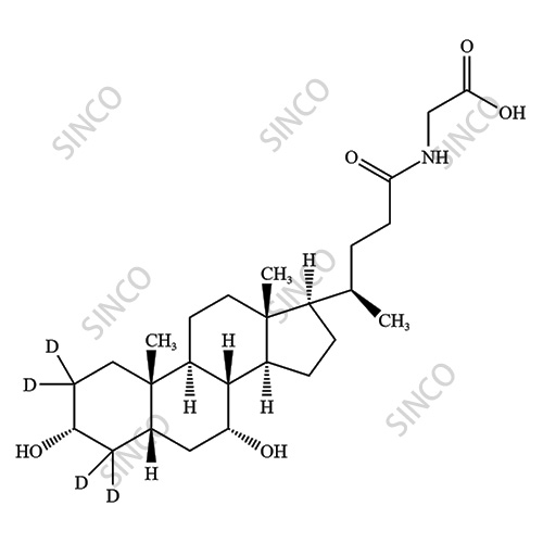 Glycochenodeoxycholic Acid-d4