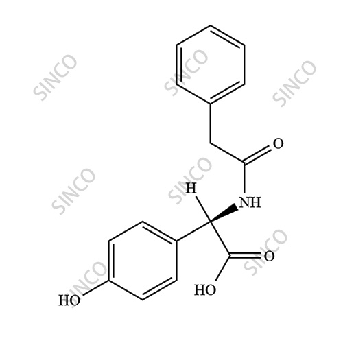 (R)-(4-hydroxyphenyl)(phenylacetamido)acetic acid
