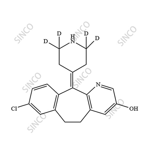 3-Hydroxy Desloratadine-d4