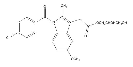 Indomethacin α-monoglyceride 1