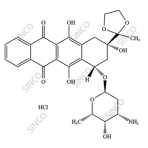 Idarubicin Impurity 3 HCl