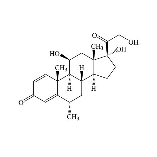Methylprednisolone (Methylprednisolone Acetate EP Impurity B, Methylprednisolone Hydrogen Succinate EP Impurity A)