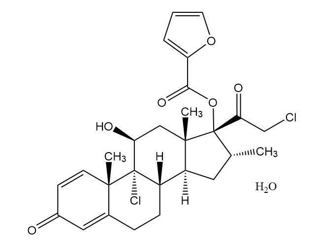 Mometasone furoate monohydrate