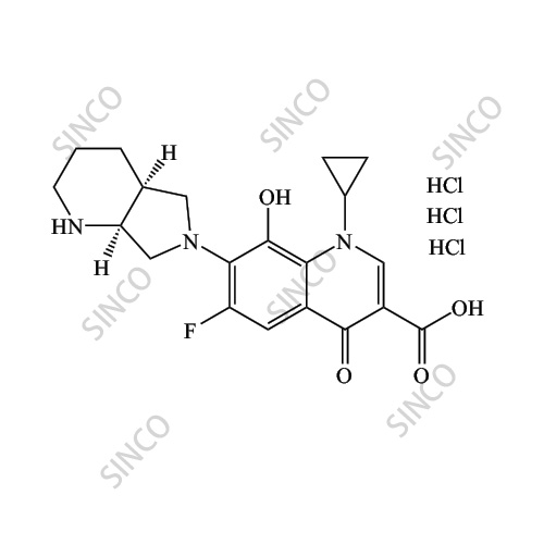 Moxifloxacin Impurity E Trihydrochloride
