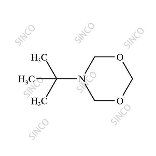 3-(2-methylprop-2-yl)-1,5,3-dioxazinane