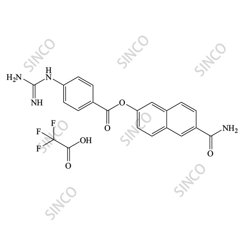 Nafamostat Impurity 6 Trifluoroacetic acid