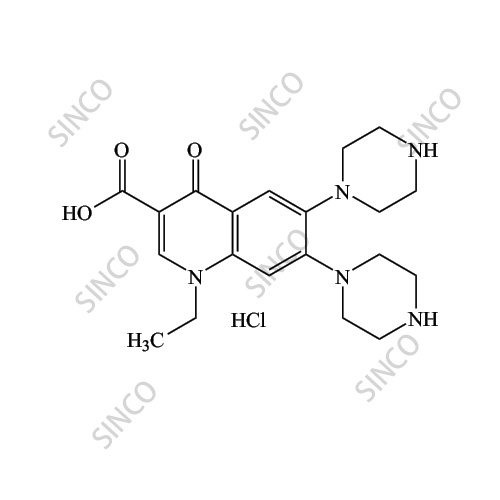 Norfloxacin EP Impurity C HCl