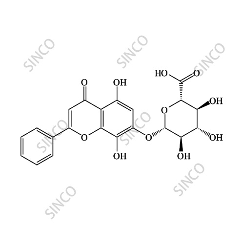 Norwogonin-7-O-glucuronide