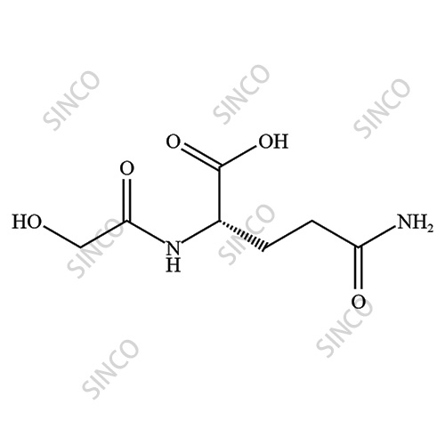 N-(2-hydroxyacetyl)-L-glutamine