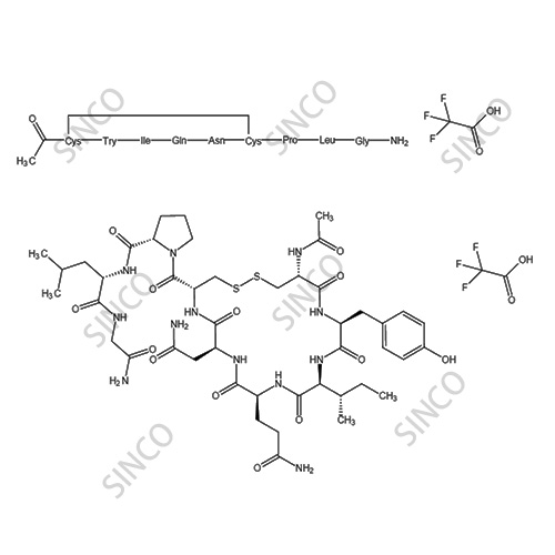 Oxytocin EP Impurity E Trifluoroacetic acid