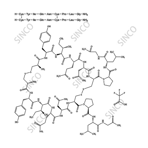 Oxytocin EP Impurity A Trifluoroacetic acid