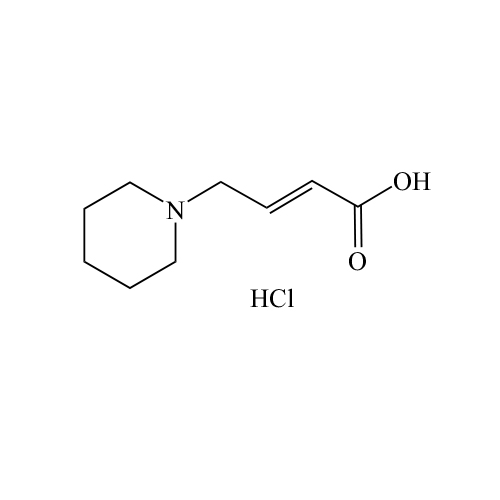 (E)-4-(piperidin-1-yl)but-2-enoic acid hydrochloride