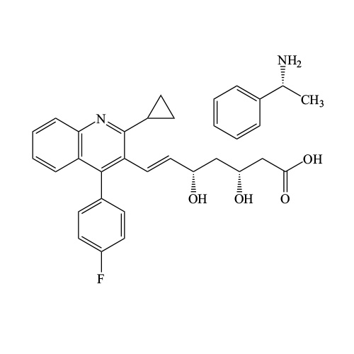 Pitavastatin methylbenzylamine