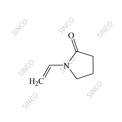 Polyvinylpyrrolidone cross-linked