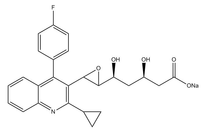 Pitavastatin Sodium Impurity 19 (Mixture of Diastereomers)