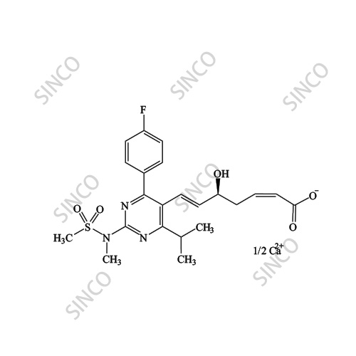 Rosuvastatin EP Impurity K Calcium Salt