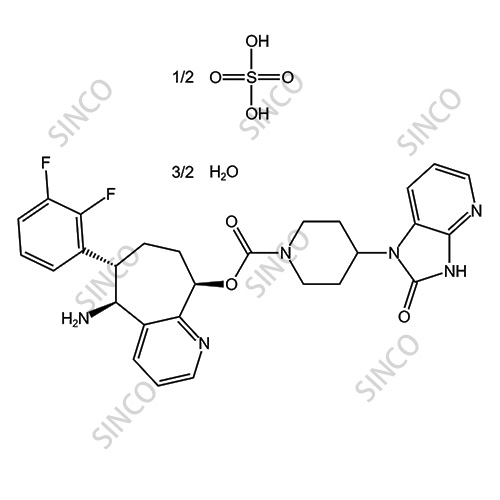 Rimegepant hemisulfate sesquihydrate