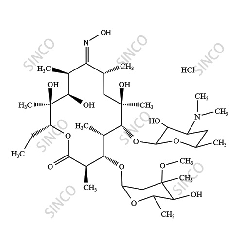 Roxithromycin EP Impurity C HCl