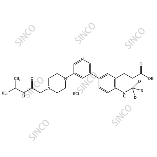 Ribociclib Impurity 18-d3 HCl