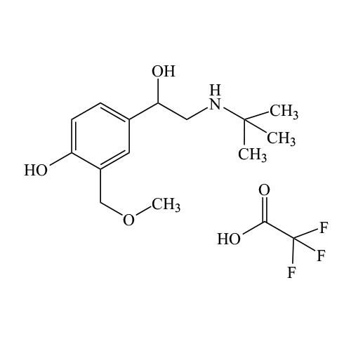 Salbutamol EP Impurity M Trifluoroacetic acid