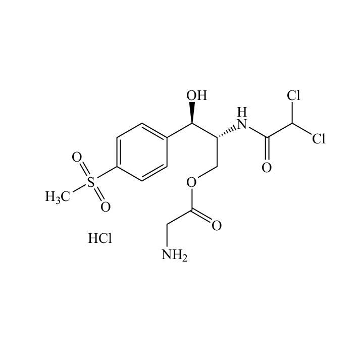 Thiamphenicol glycinate hydrochloride