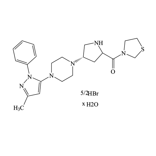 Teneligliptin hydrobromide hydrate