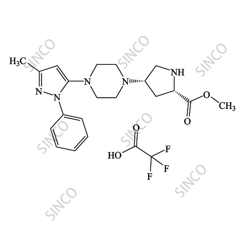 Teneligliptin Impurity 16 Trifluoroacetic acid