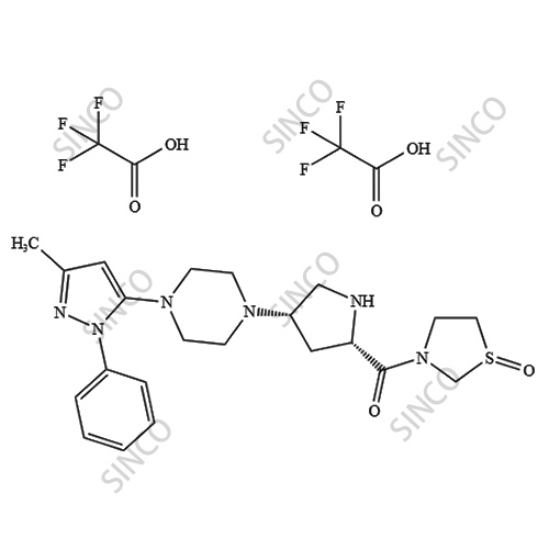 Teneligliptin Impurity 11 DiTrifluoroacetic acid