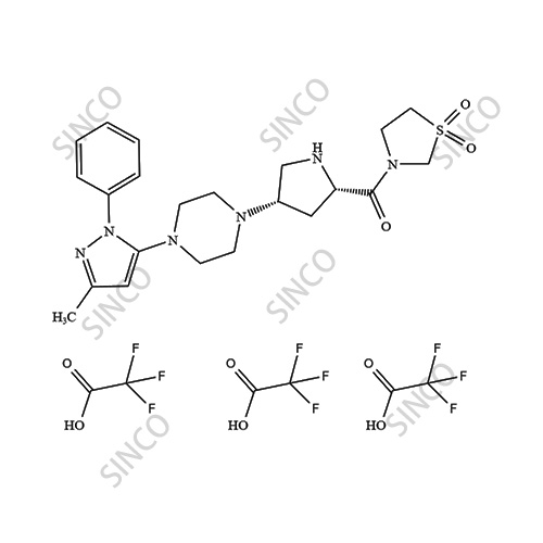 Teneligliptin Impurity 18 Trifluoroacetate salt
