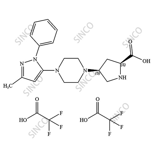 Teneligliptin Impurity E DiTrifluoroacetic acid