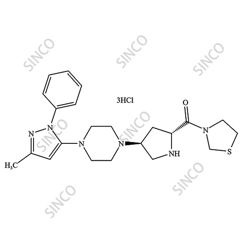 Teneligliptin (2R,4S)-Isomer Trihydrochloride