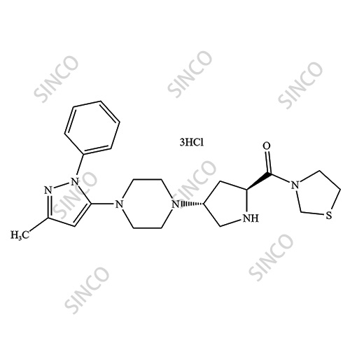 Teneligliptin (2S,4R)-Isomer Trihydrochloride