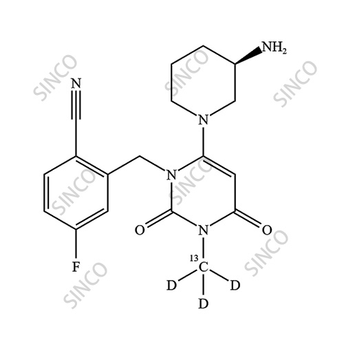 Trelagliptin-13C-d3