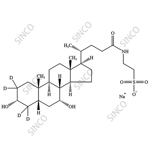 Taurochenodeoxycholic Acid-d4 Sodium Salt