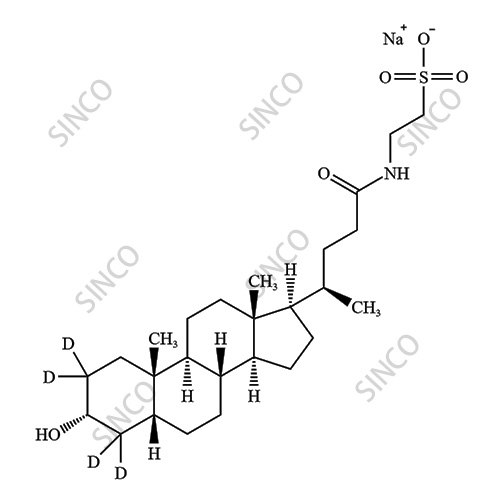 Taurolithocholic Acid-d4 Sodium Salt