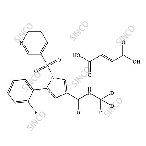 Vonoprazan-d4 Fumarate