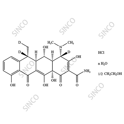 Doxycycline-d3 hyclate (Major)