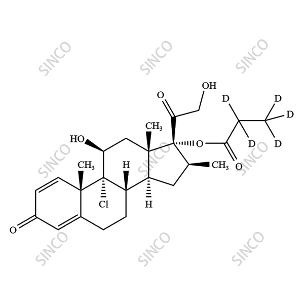 Beclometasone (Beclomethasone) Dipropionate EP Impurity H-d5