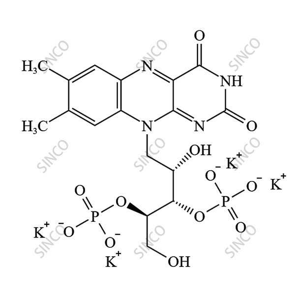 Riboflavin Sodium Phosphate EP Impurity A TetraPotassium Salt (Riboflavin 3',4'-diphosphate TetraPotassium Salt)