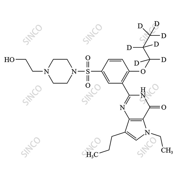 Mirodenafil-d7