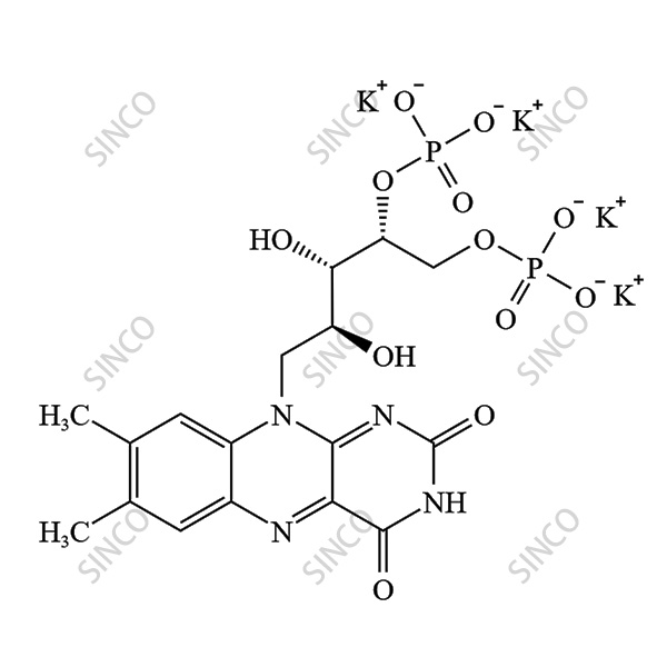 Riboflavin Sodium Phosphate EP Impurity C TetraPotassium Salt