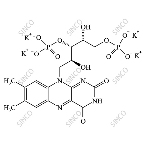 Riboflavin Sodium Phosphate EP Impurity B TetraPotassium Salt (Rbofliavin-3',5'-Diphosphate TetraPotassium Salt)