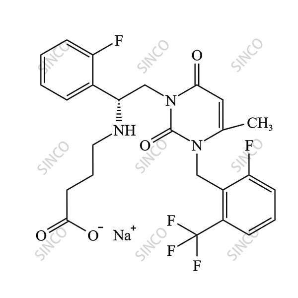 Elagolix Impurity 60 Sodium Salt