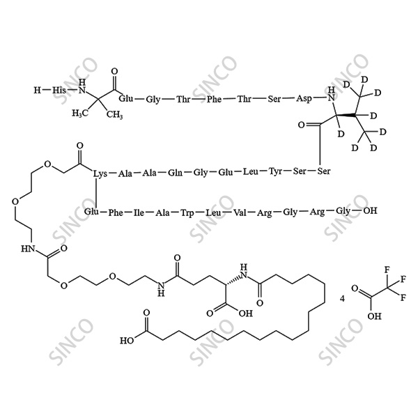 Semaglutide-d8 Tetratrifluoroacetate