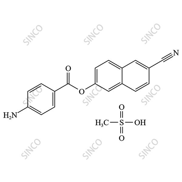 Nafamostat Impurity 44 Mesylate